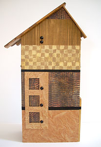 Jackie Gardener, Collage Sculptures