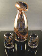 Mike Hanson, Blown glass sculpture