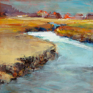 Painting by Sandra Rubin