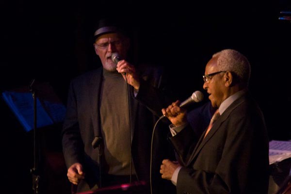 Jeff Oster & Frank Jackson at Gualala Arts Center, April, 2011