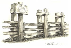 Mike Henderson - For Sale Fence