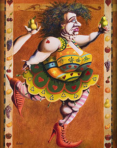 Jim Vickery, Au Pear, oil