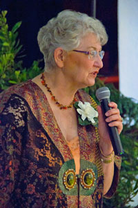 Michele Marshall at the 2011 Top Hat Dinner