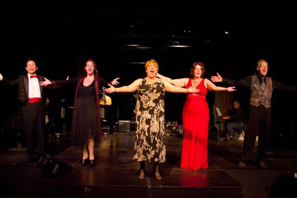 A Cabaret - Teo's 5 Deuces Nightclub, Gualala Arts Center, September, 2011