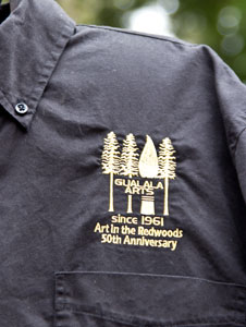Gualala Arts 50th Anniversary shirt