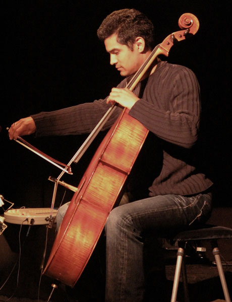 Kronos Quartet, Gualala Arts Center, April 2012; photo by Robert Hantzsche