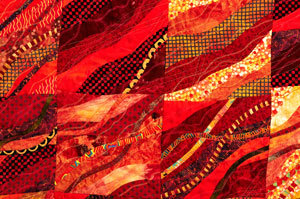 Hot Quilts from Cold Scraps - Bushfire