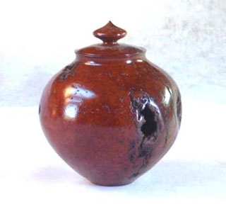 Manzanita Root Urn by Roy Austin