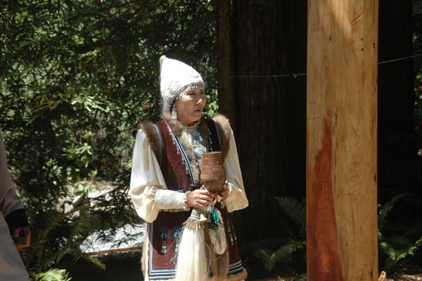 Yakut Totem Ceremony, Gualala Arts Center, July, 2012
