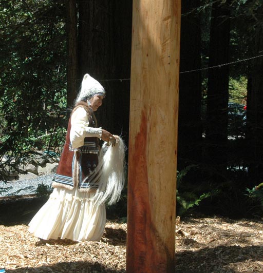 Yakut Totem Ceremony, Gualala Arts Center, July, 2012