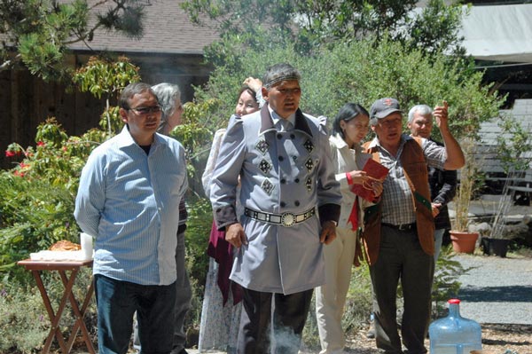 Yakut Totem Ceremony, Gualala Arts Center, July, 2012