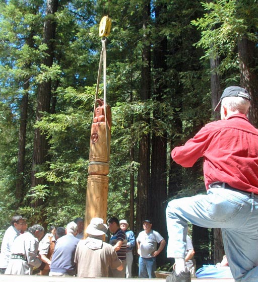 Yakut Totem Ceremony, Gualala Arts Center, July, 2012