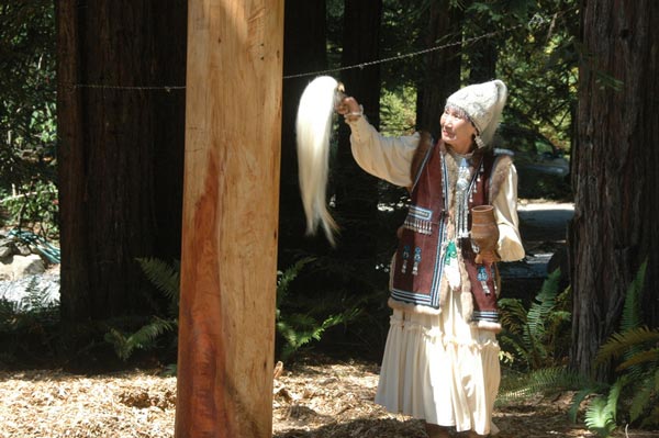 Yakut Totem Ceremony, Gualala Arts Center, July, 2012