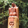 Yakut Totem, Gualala Arts Center, July, 2012