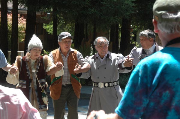 Yakut Totem Ceremony, Gualala Arts Center, July, 2012