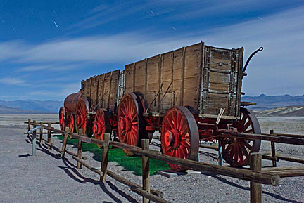 Borax Wagon, Death Valley, &copy; 2011 Richard Skidmore