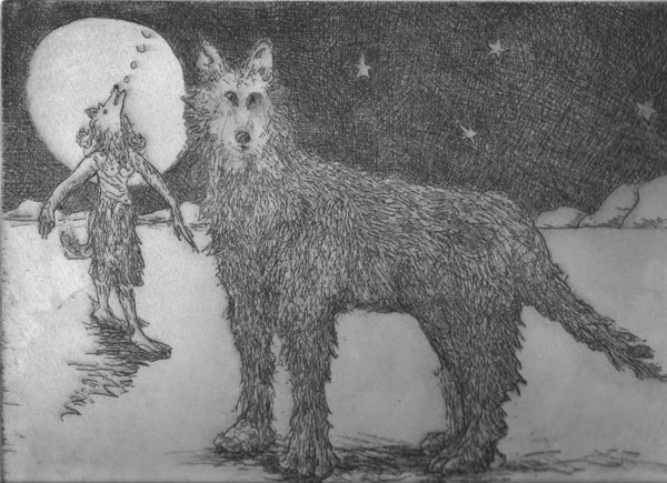 She-wolf, by Arna Means