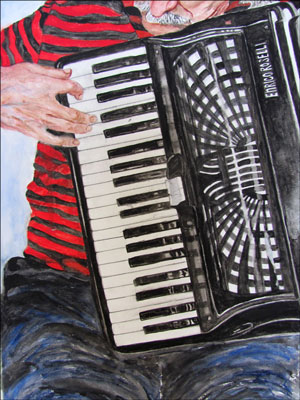 Accordion Ardor, by Jeanie Dooha