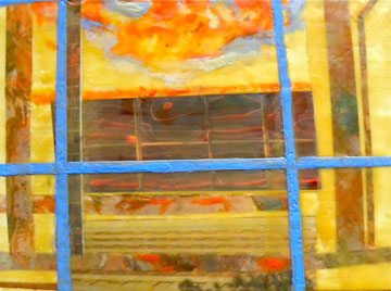 encaustic painting by Larain Matheson