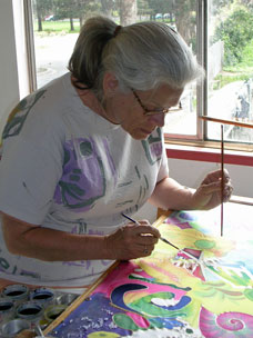 Silk Painting