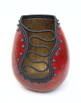 JoAnne Abreu: embellished gourd