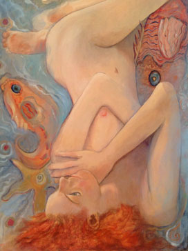 Figurative painting, by Judy Pfeifer
