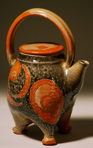 Ceramic piece by Nancy Morgan