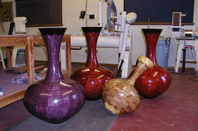 Exotic Wood Vessels, by Robert Gauthier