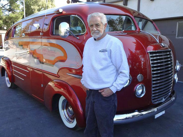 Art Himsl with Zeppelin