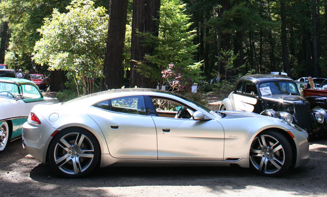 Merit Herman's 2012 Fisker Karma won the People's Choice award 