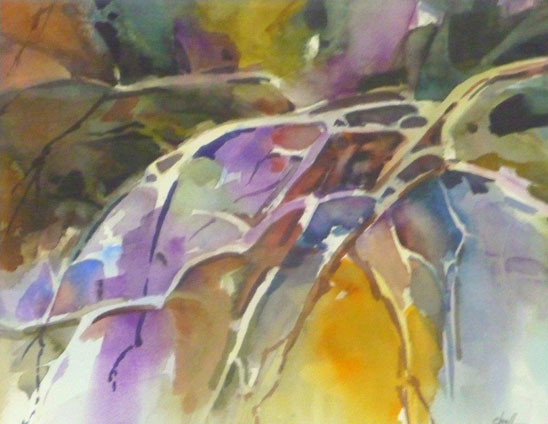 watercolor by Carol Chell