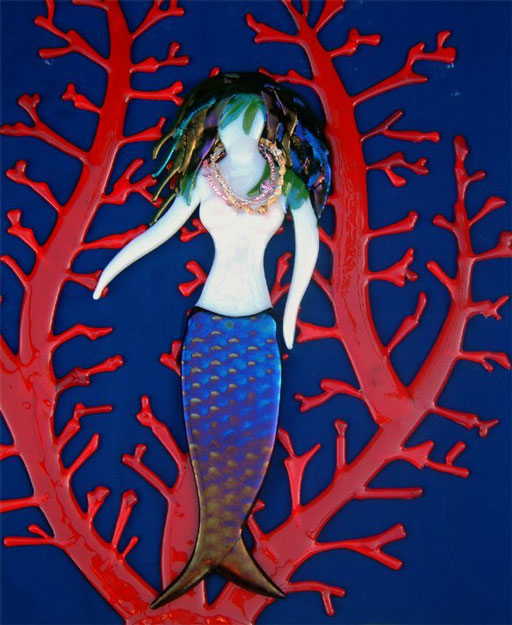 fused glass by Dianne Van de Carr