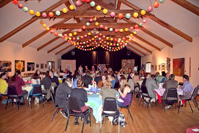 Coleman Auditorium - wedding dinner