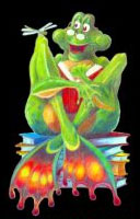 Four-Eyed Frog Books logo