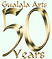 Gualala Arts 50th anniversary logo